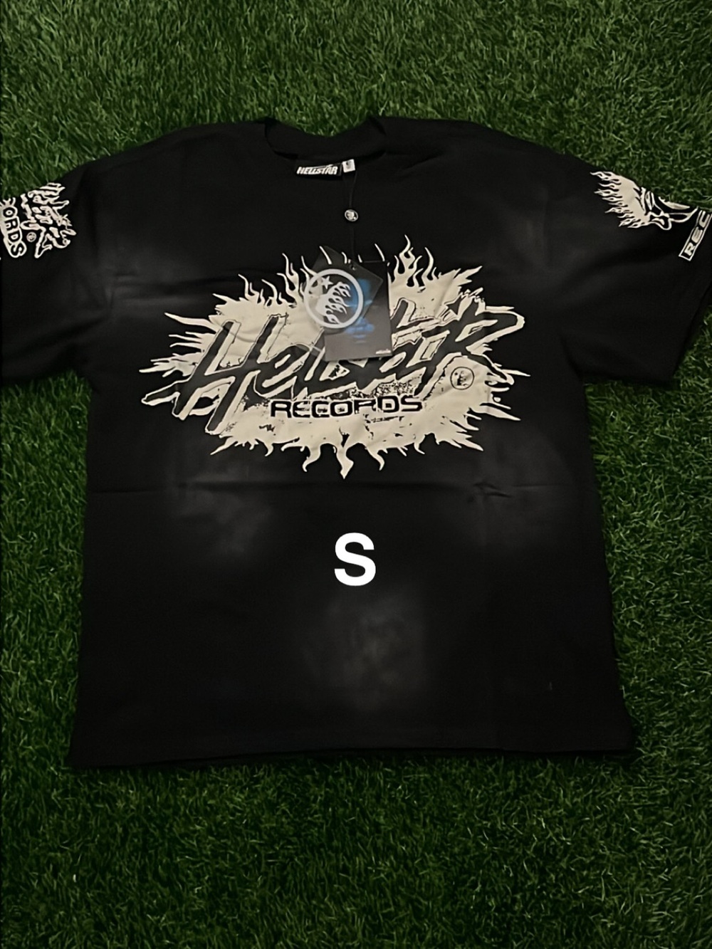 Hellstar Records Black Graphic Tee - Small